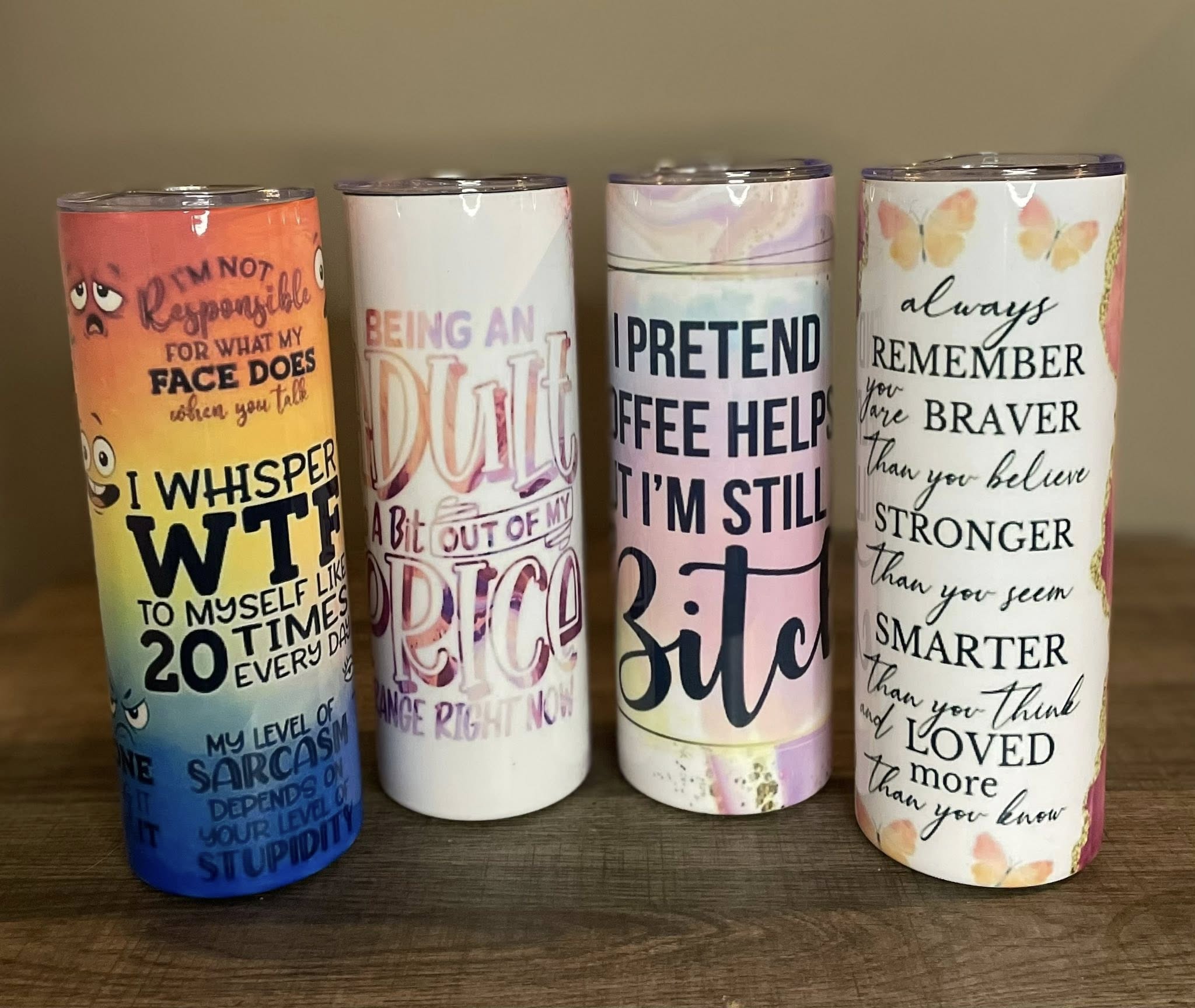 Sayings Tumblers