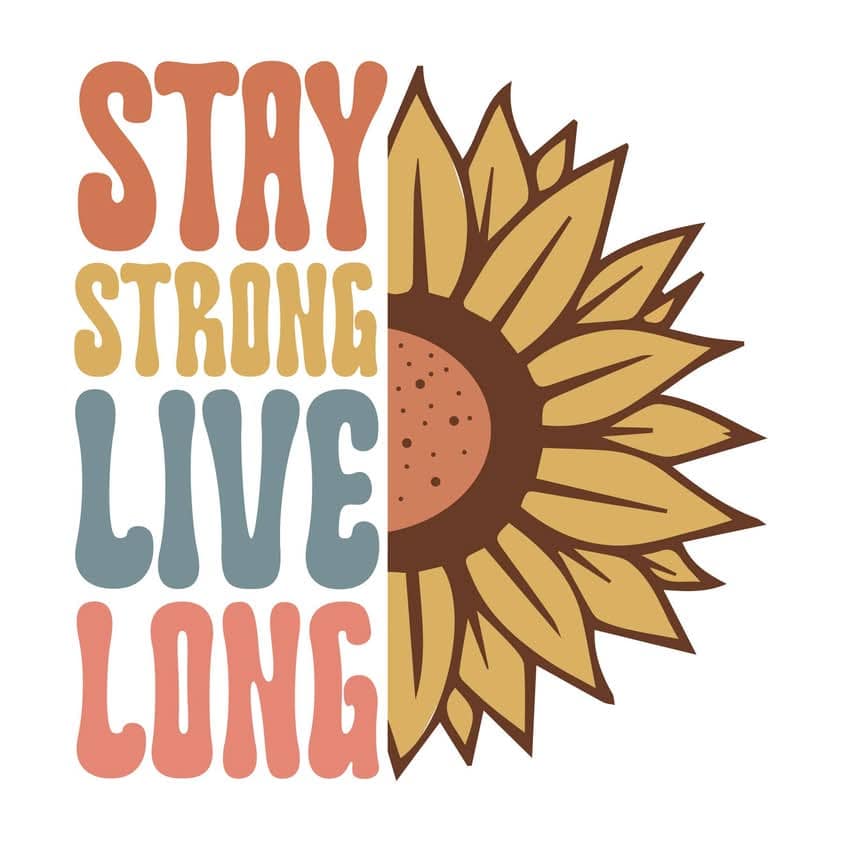 Stay Strong V-Neck T-Shirt