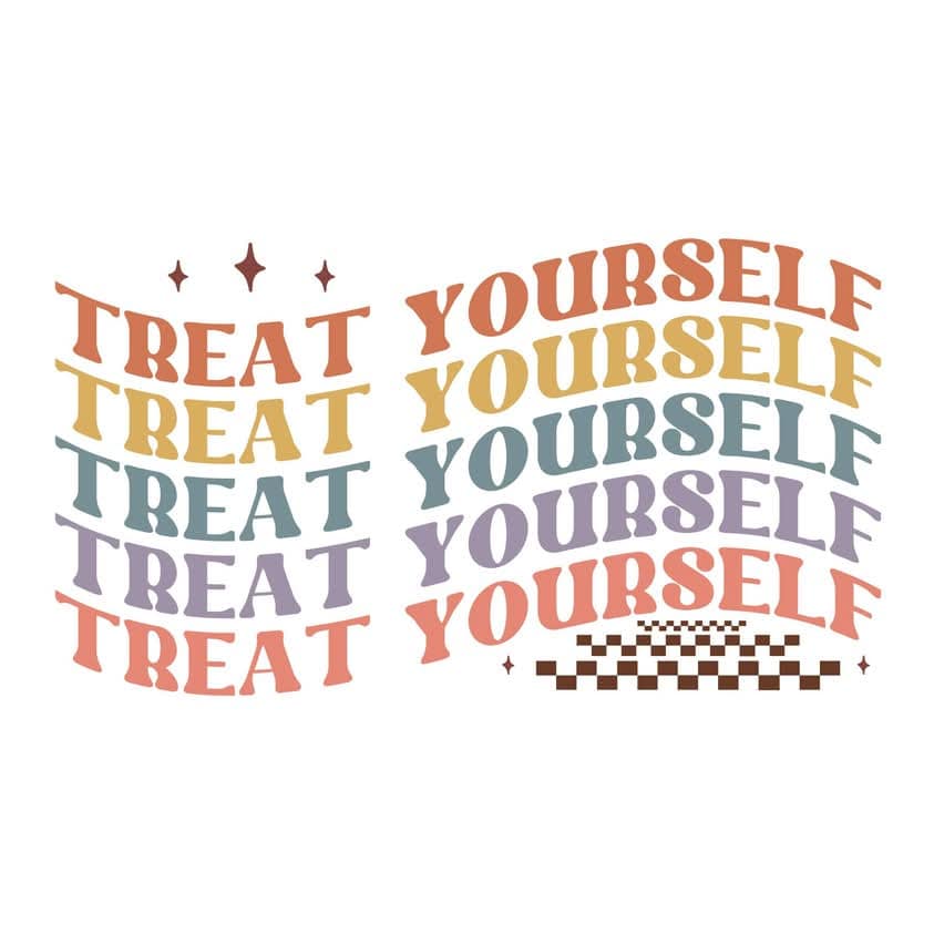 Treat Yourself V-Neck T-Shirt