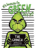 Grinch Mugshot