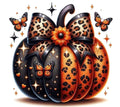 Black And Orange Pumpkin