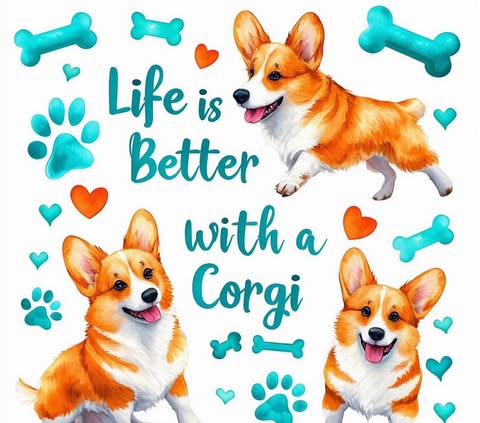 Life Is Better With A Corgi