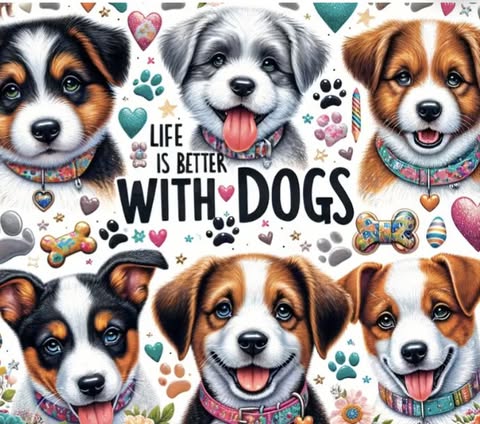Life Is Better With Dogs