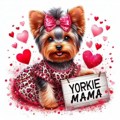 Yorkie Mama
