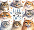 Life Is Better With Cats