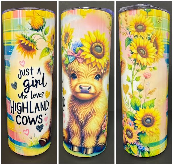 Just A Girl Who Loves Highland cows