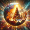 Broken Christmas Bulb