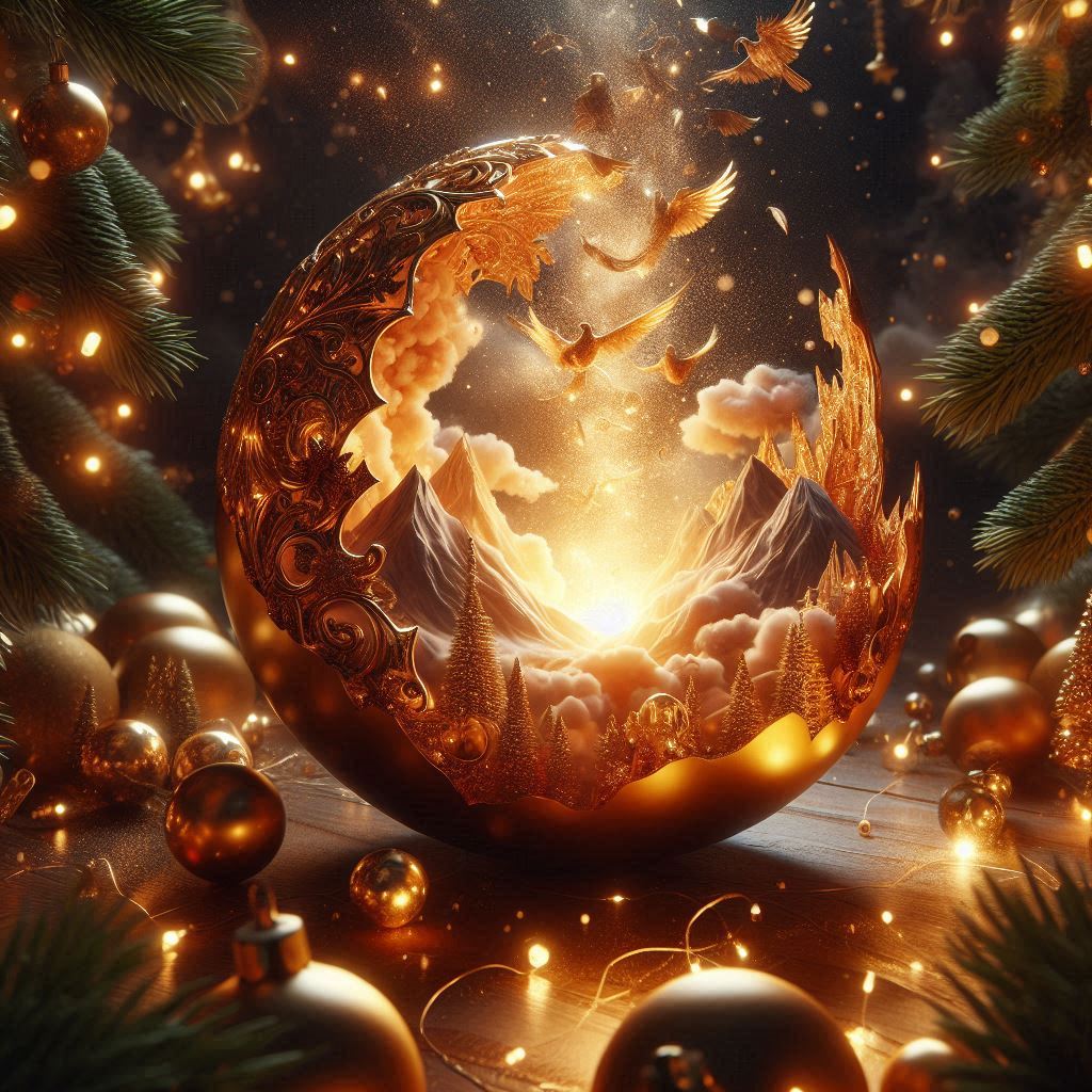 Broken Christmas Bulb