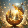 Broken Christmas Bulb