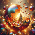 Broken Christmas Bulb