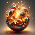 Broken Christmas Bulb