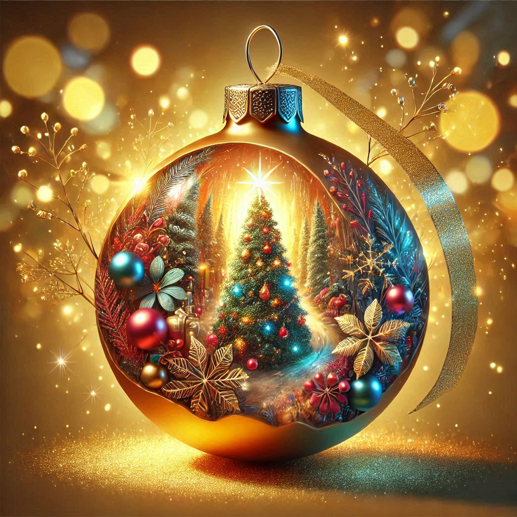 Broken Christmas Bulb