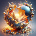 Broken Christmas Bulb