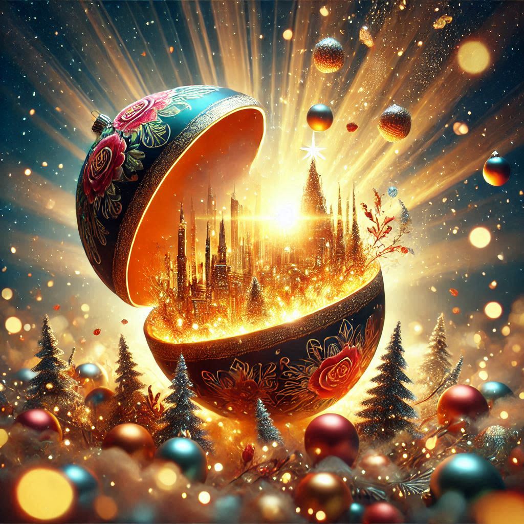 Broken Christmas Bulb