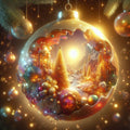 Broken Christmas Bulb