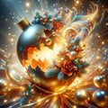 Broken Christmas Bulb