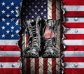 Flag And Boots
