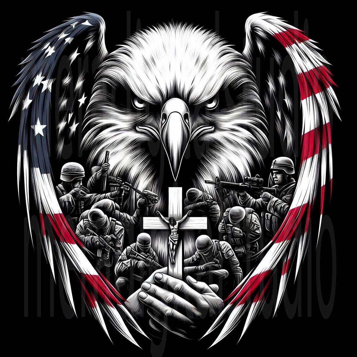 Eagle And Cross
