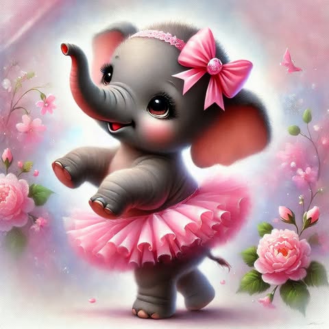 Elephant In Tutu