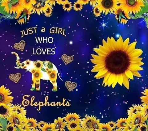 Just A Girl Who Loves Elephants