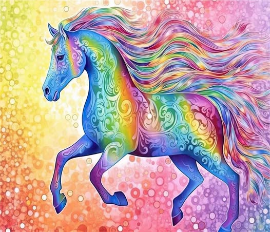 Rainbow Horse