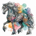Watercolor Horse