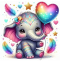 Rainbow Elephant