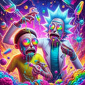 Trippy Rick And Morty