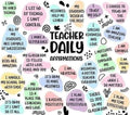 Teacher Daily Affirmations