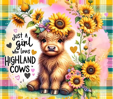 Just A Girl Who Loves Highland cows