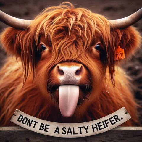 Don't Be A Salty Heifer