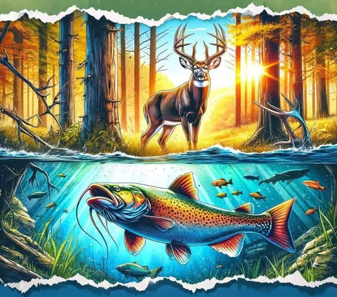 Catfish And Deer