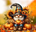 Gnome And Pumpkins