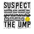 Suspect V-Neck T-Shirt