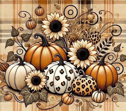 Pumpkins and Plaid