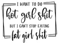 Hot Girl Shit V-Neck T-Shirt