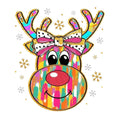 Colorful Reindeer