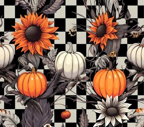 Pumpkins and Checkers