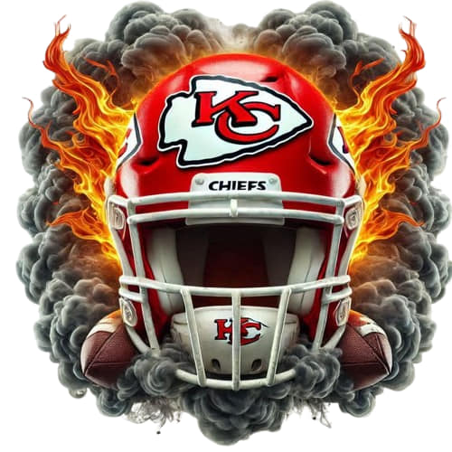 Flaming Helmet KC