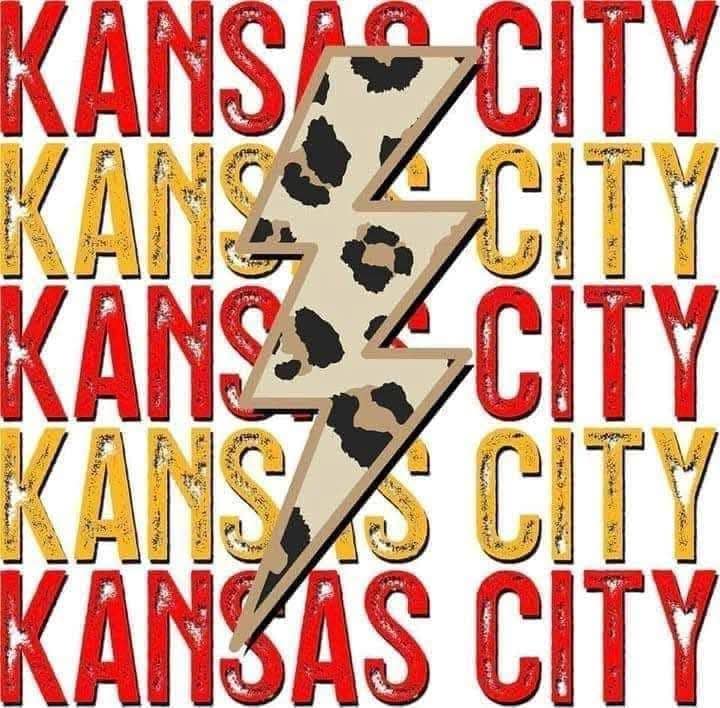 Kansas City Cheetah Lightning Bolt