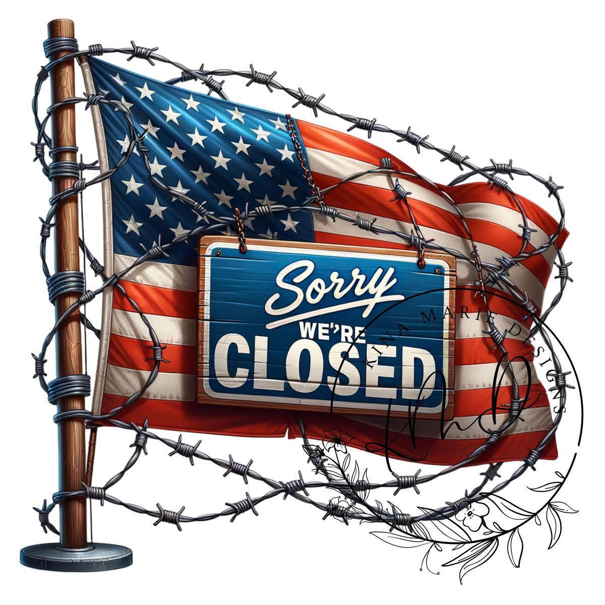 Sorry We're Closed
