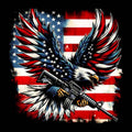 Bald Eagle With Rifle